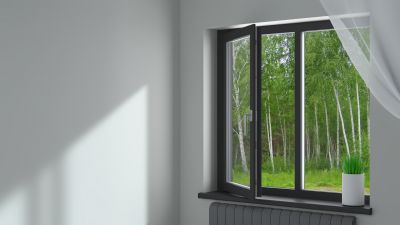 New Window on Modern Home